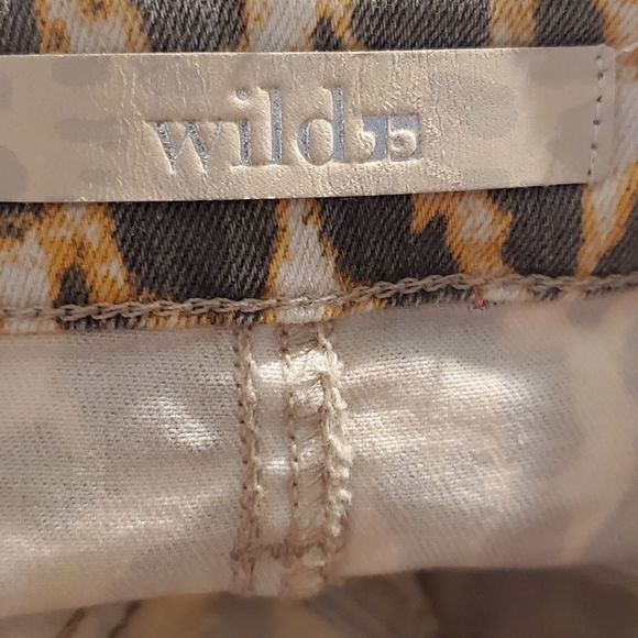 Joe's Jeans Wild Collection Cheetah leopard high rise stretch jeans‎ size 29 new - Picture 6 of 10